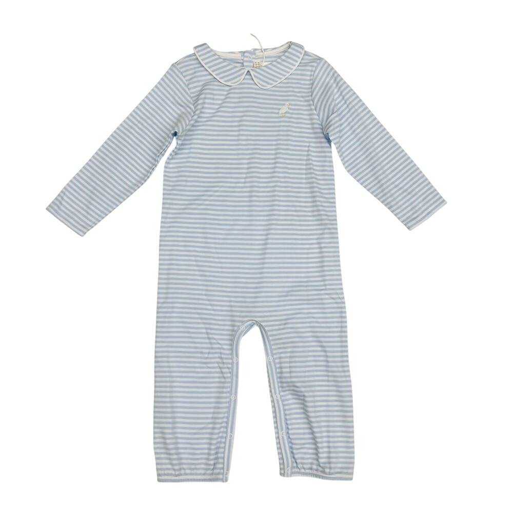NWT TBBC 2T Potters Playsuit in Buckhead Blue Stripe